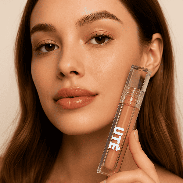 Gloss Vegano Primer Amor – Brillo palo de rosa tierno y natural - Imagen 2