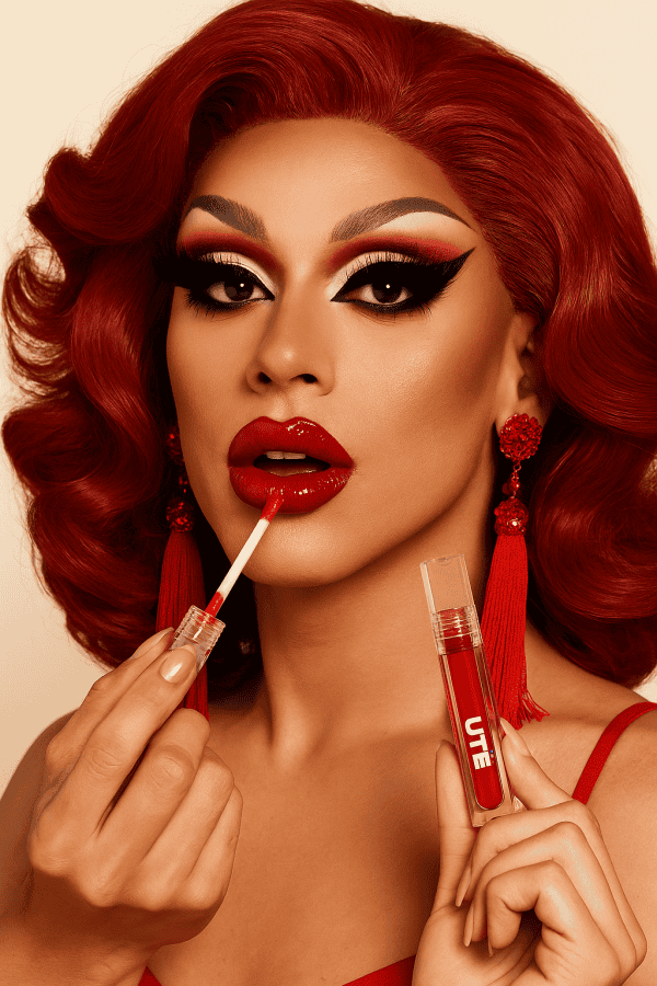 Gloss Vegano Alma Volcánica – Rojo pasión con brillo poderoso - Imagen 2